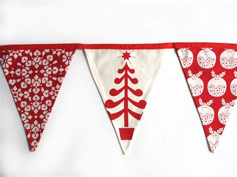 Merry Go Round Handmade More Handmade Christmas Xmas Flag Bunting