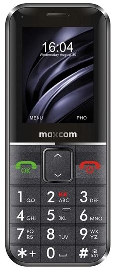 Telefon dla Seniora Maxcom Comfort MM735 z lokalizacją GPS Smartfony