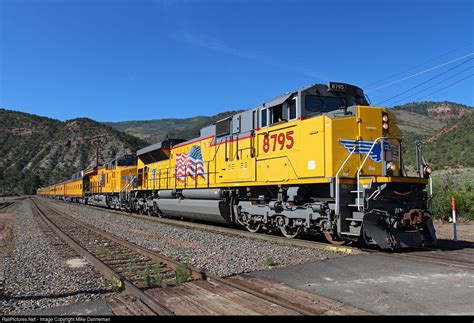 UP 8795 Union Pacific EMD SD70ACe At Bond Colorado By Mike Danneman