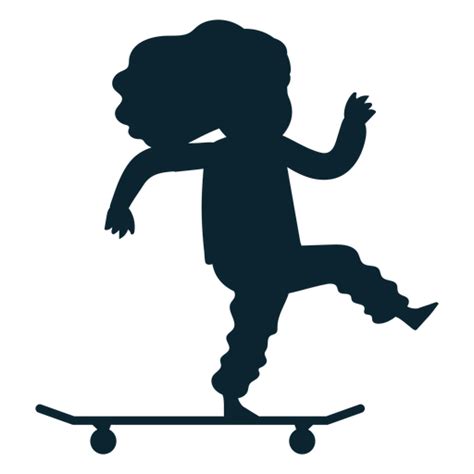 Girl Skate Silhouette Png And Svg Design For T Shirts