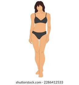 Brown Hair Bikini Woman Good Graphic Stock Vector Royalty Free 2286412533 Shutterstock