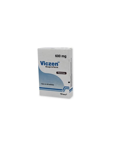 Viczen Ibuprofeno 600 Mg Victory Precio 5016 20 Tabletas