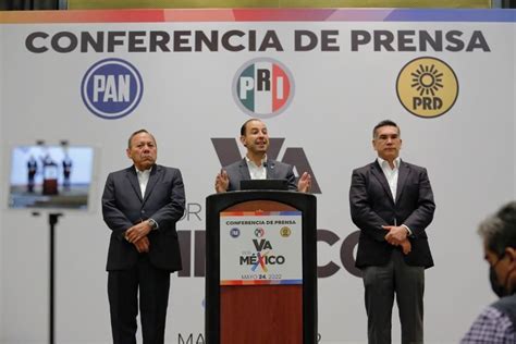 Van PRI PRD y PAN en alianza para 2023 y 2024 Códigos Códigos News