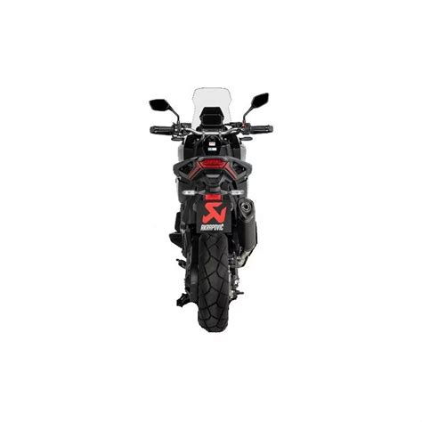 Silencieux Akrapovic SLIP ON Titane laqué noir homologué Honda 750