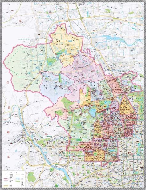 海淀区街道划分图 海淀区完整 海淀区街道分布图 第5页 大山谷图库