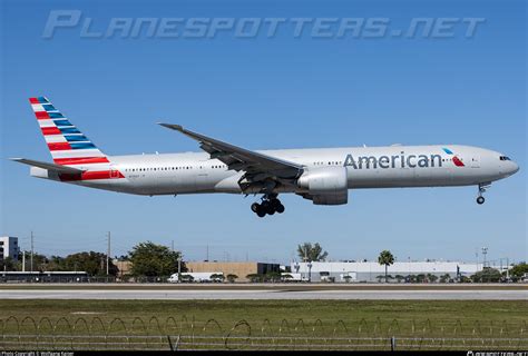 N735AT American Airlines Boeing 777 323ER Photo By Wolfgang Kaiser ID