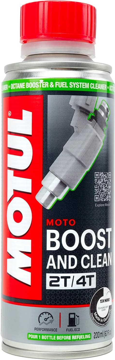 Motul Oktan Booster und Reinigungs Additiv für Kraftstoffsysteme von