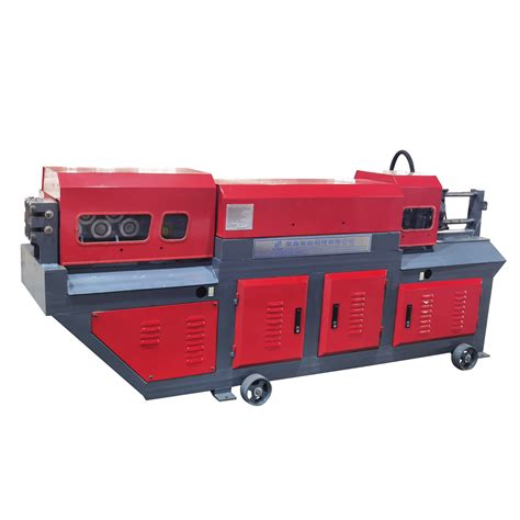 High Speed Automatic Steel Wire Straightener And Cutter Machine