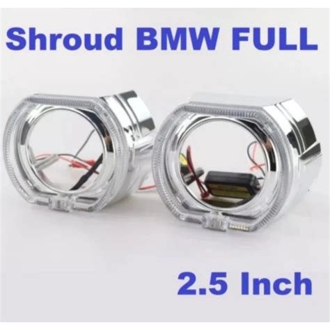 Jual Shroud Projector Biled Bmw Full Ring Projie Inch Motor Mobil