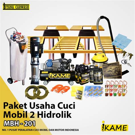 Paket Alat Usaha Cuci Mobil Hidrolik Mbx Ikame The Best Equipment