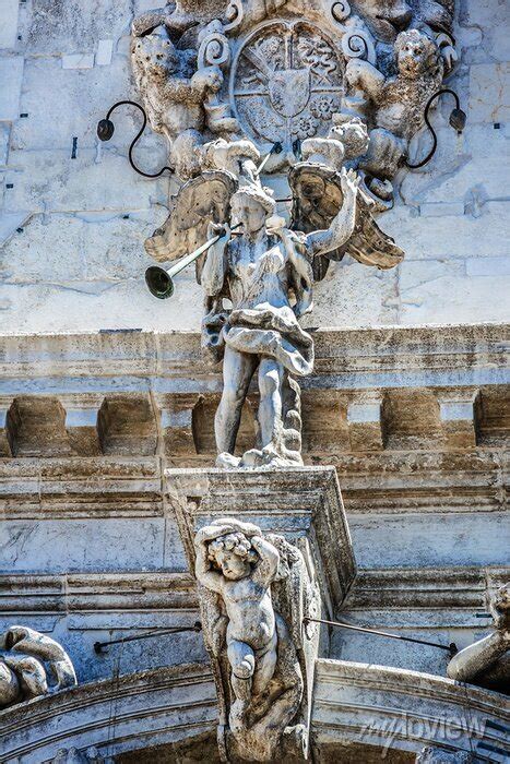 Baroque Facade Of San Moise Church Chiesa Di San Moise Wall