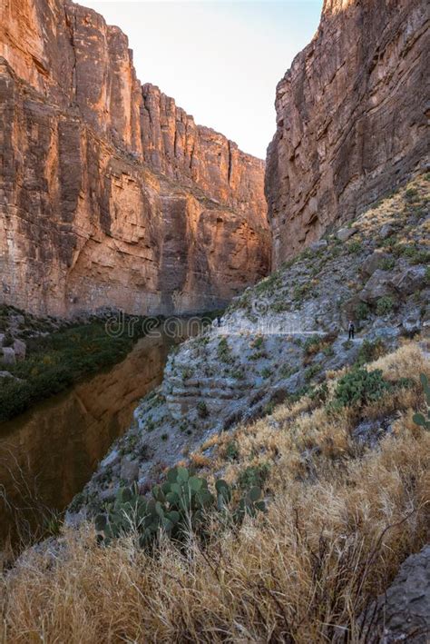 Santa Elena Canyon Big Bend National Park Stock Image Image Of