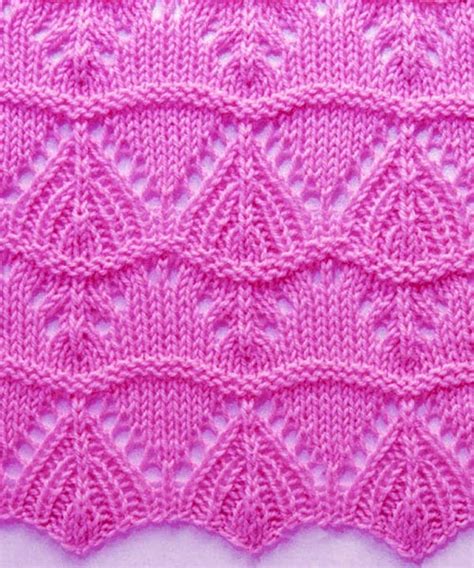 Free Knitting Patterns Wavy Knit Stitch