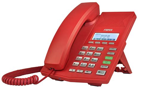 Fanvil X3 Red - Telecom Depot Pty Ltd