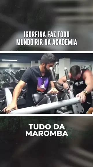 Igorfina Faz Todo Mundo Rir Na Academia Esportes Kwai