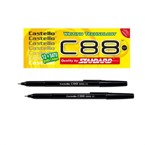 Jual Pen Castello C88 12pcs Shopee Indonesia