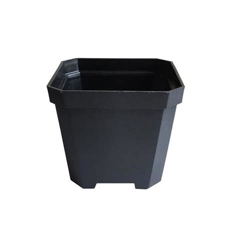 Pot De Fleur Black Pots De Fleurs Carr S Pais En Plastique Pi Ces