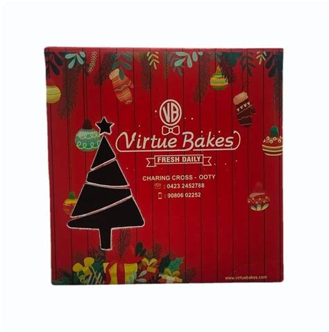 Printed Cardboard Window Cake Box Gram At Rs Box In