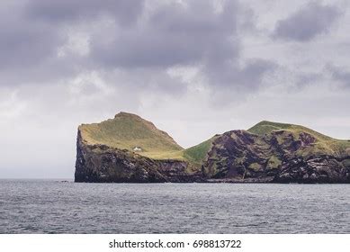 Ellidaey Island Small White House On Stock Photo 698813722 | Shutterstock