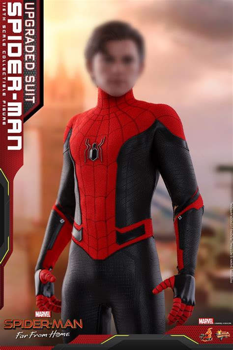 Hot Toys Spider-Man: Far From Home 1/6 Spider-Man (Upgraded Suit ...