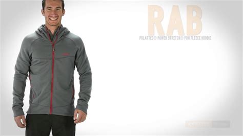 Rab Polartec® Power Stretch® Pro Fleece Hoodie For Men Youtube