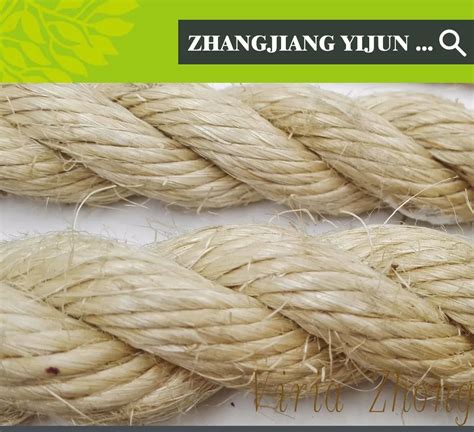 Strong Cord Spool Natural Marine Twisted Hawser Sisal Sailing Rope For