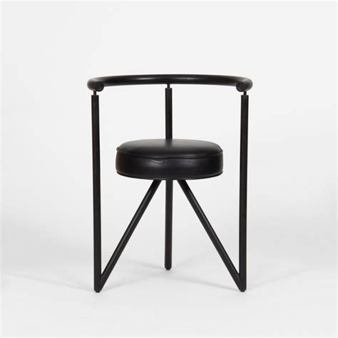 Miss Dorn Chair In Leather By Philippe Starck For Disform 1982