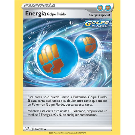 Energ A Estilos De Combate Trading Card Game Pok Mon