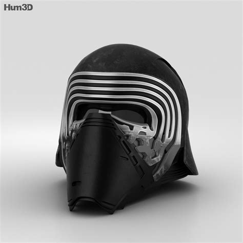 Kylo Ren Helmet 3D model - Download Accessories on 3DModels.org