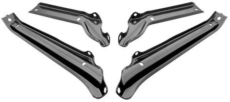 RESTOPARTS Bumper Brackets Front 1966 Chevelle El Camino OPGI