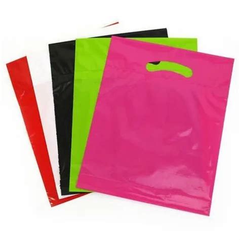 D Cut Ldpe Plastic Bag For Shopping Rs Kilogram Seal Pack India