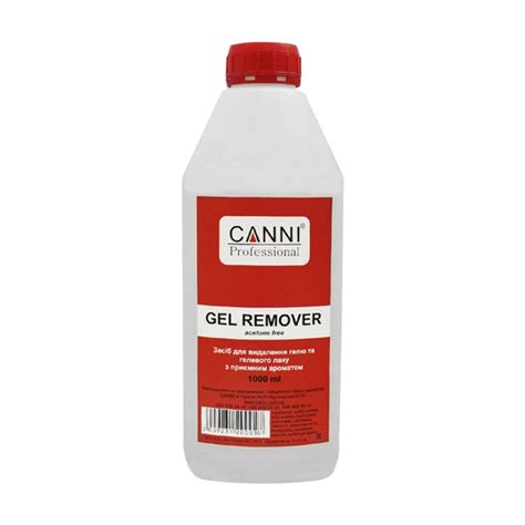 Средство для удаления геля и гель-лака Canni Gel Remover, 1 л - купить ...