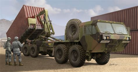 Рисунок M1120 HEMTT Load Handing System LHS на рабочий стол