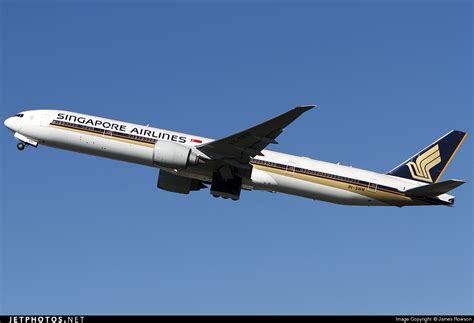 9V SWM Boeing 777 312ER Singapore Airlines James Rowson JetPhotos