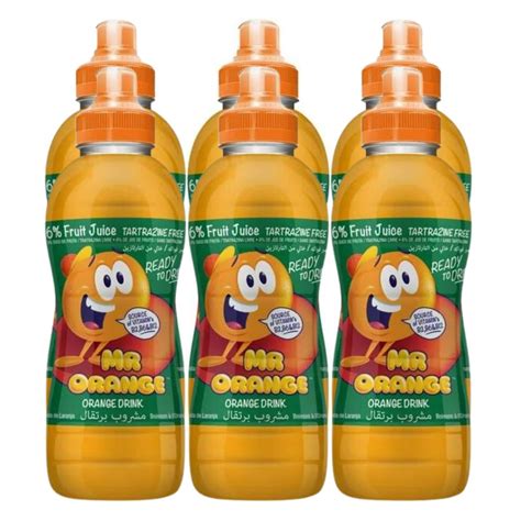 Mr Orange Fruit Juice Drink RTD 6x300ml Superb Hyper