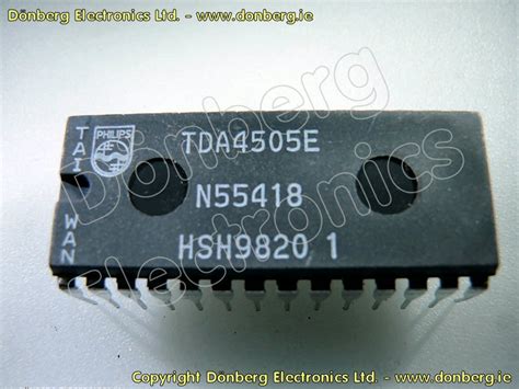 Semiconductor: TDA4505E (TDA 4505E) - TV-SIGNAL PROCESSOR...