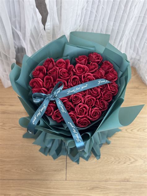 Heartfelt Devotion (Soap Flower) - JK_FLORISTT