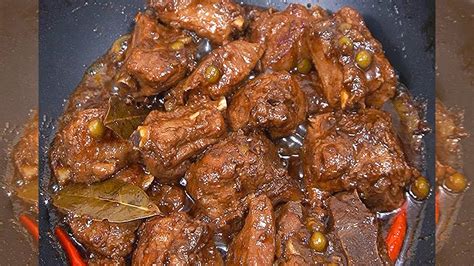 Pork Ribs Adobo With Sprite Adobong Baboy Days Pinoy Food Youtube