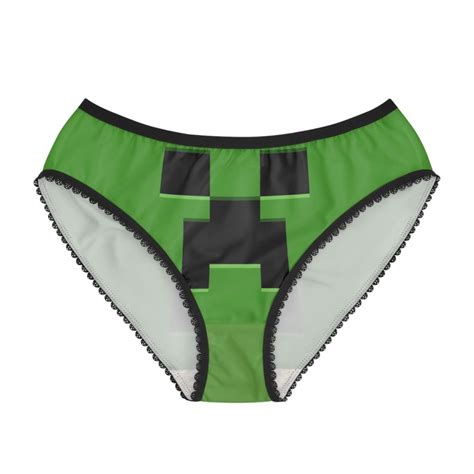 Minecraft Creeper Panties Etsy