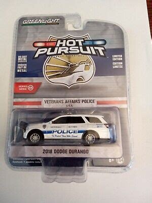 Greenlight Hot Pursuit Dodge Durango Veterans Affairs Police Usa