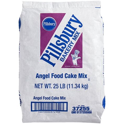 Pillsbury Angel Food Cake Mix In Bulk 25 Lb