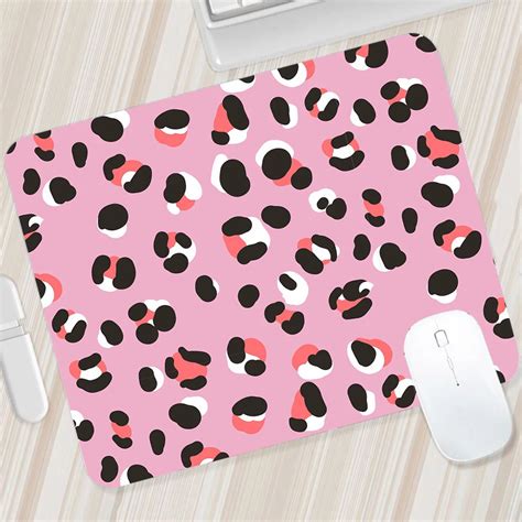 Petit Tapis De Souris Imprim L Opard Tapis De Souris De Jeu Sous Pc