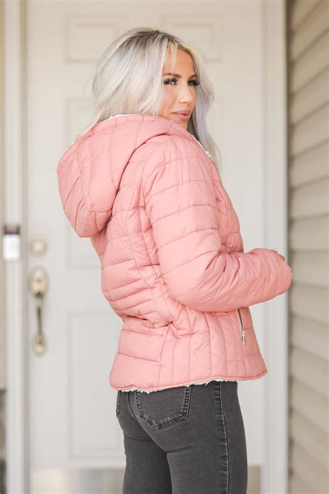 Cold Front Reversible Sherpa Jacket The Obsessions Boutique