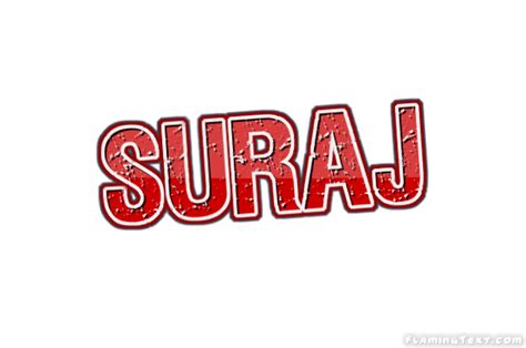 Suraj Logo | Free Name Design Tool from Flaming Text