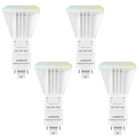 Luxrite 11 Watt Led Non Dimmable Light Bulb Color Changing Selectable