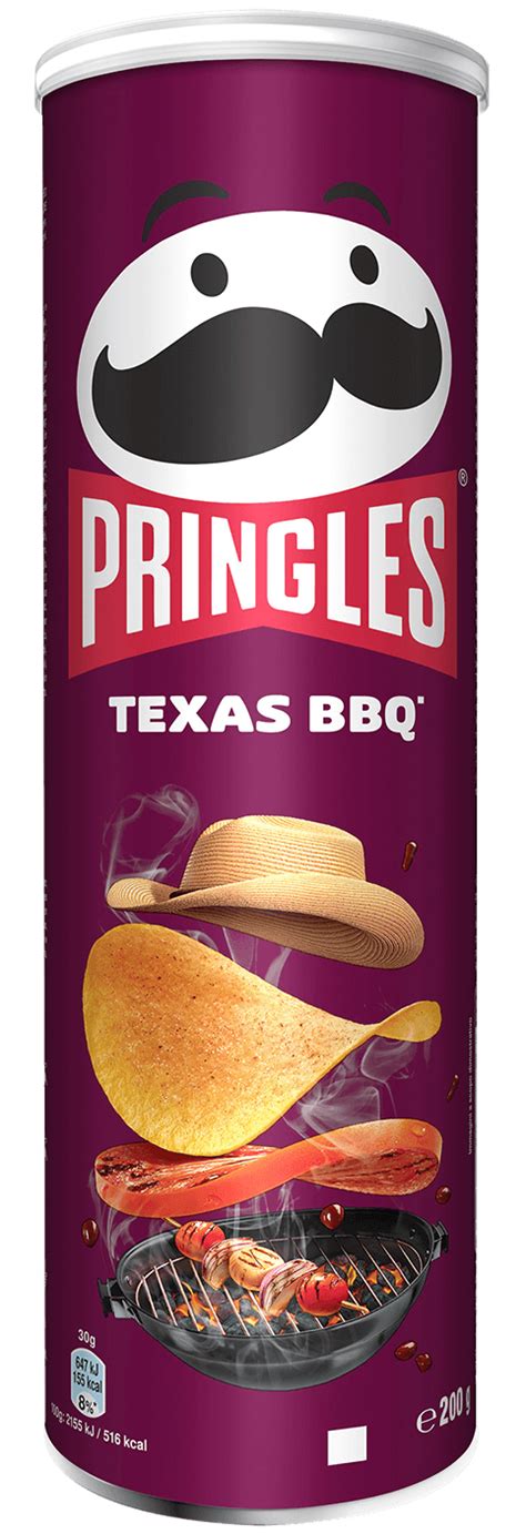 Pringles Texas BBQ Sauce Flavour Crisps 200g Pringles UK