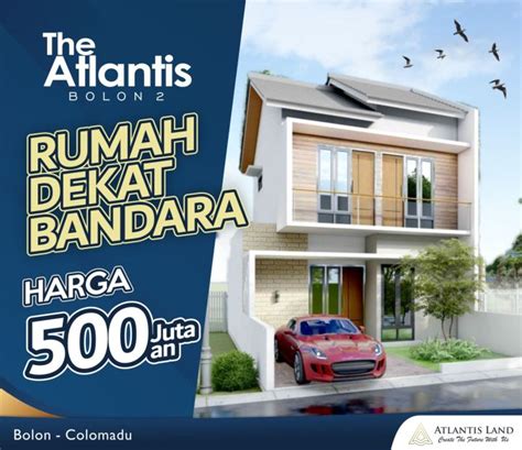 RUMAH MODERN HARGA MERAKYAT DI COLOMADU DEKAT AURI