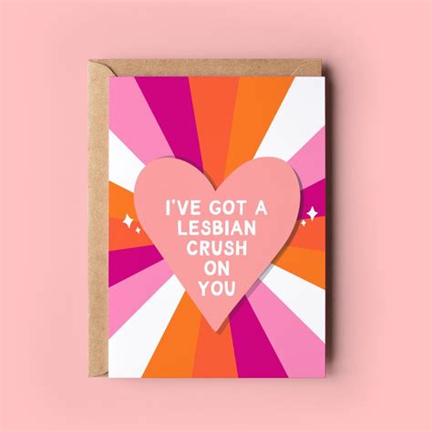 Valentines For Lesbian Card Etsy