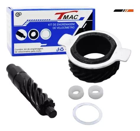 Kit Engrenagem De Velocimetro P Moto Honda Cg Titan Ks