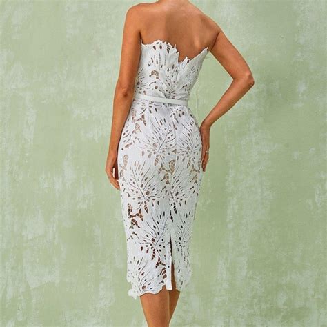 Dresses Despina White Lace Midi Dress Poshmark